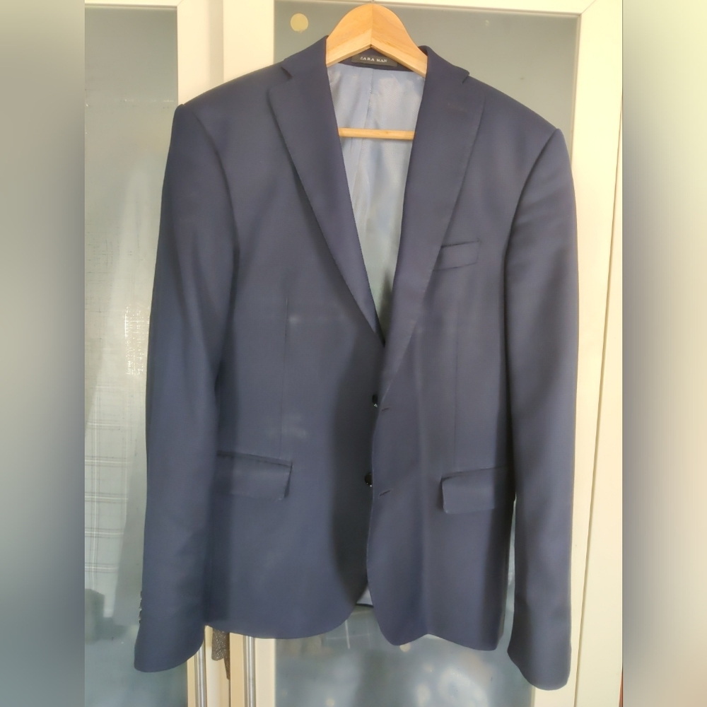 Zara Mens suit blue size 36